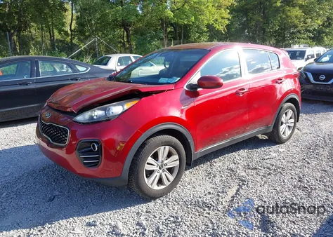 2017 Kia Sportage Lx из США, поврежденный, VIN KNDPMCAC3H7160051